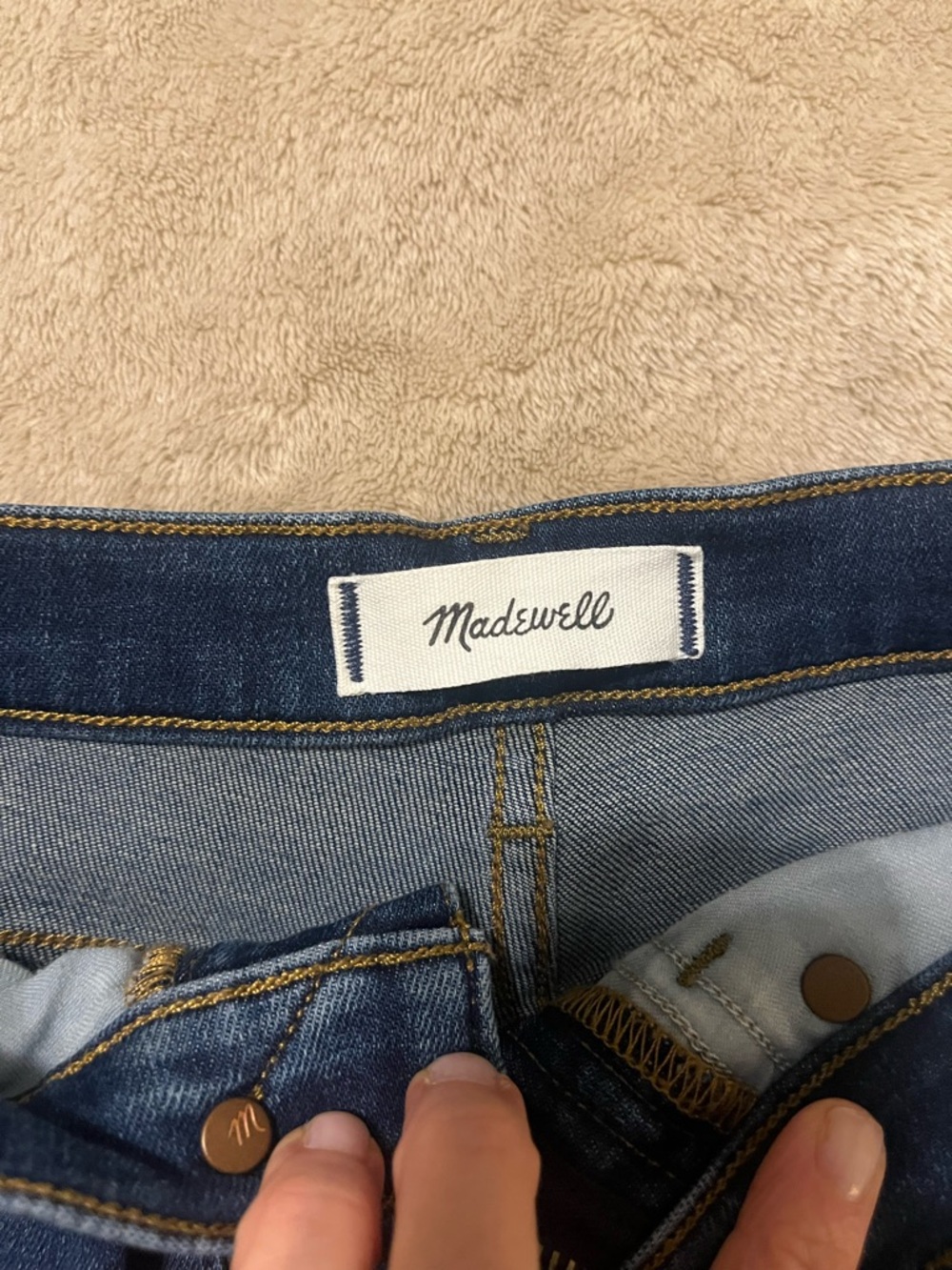 Madewell Indigo Pencil Jean